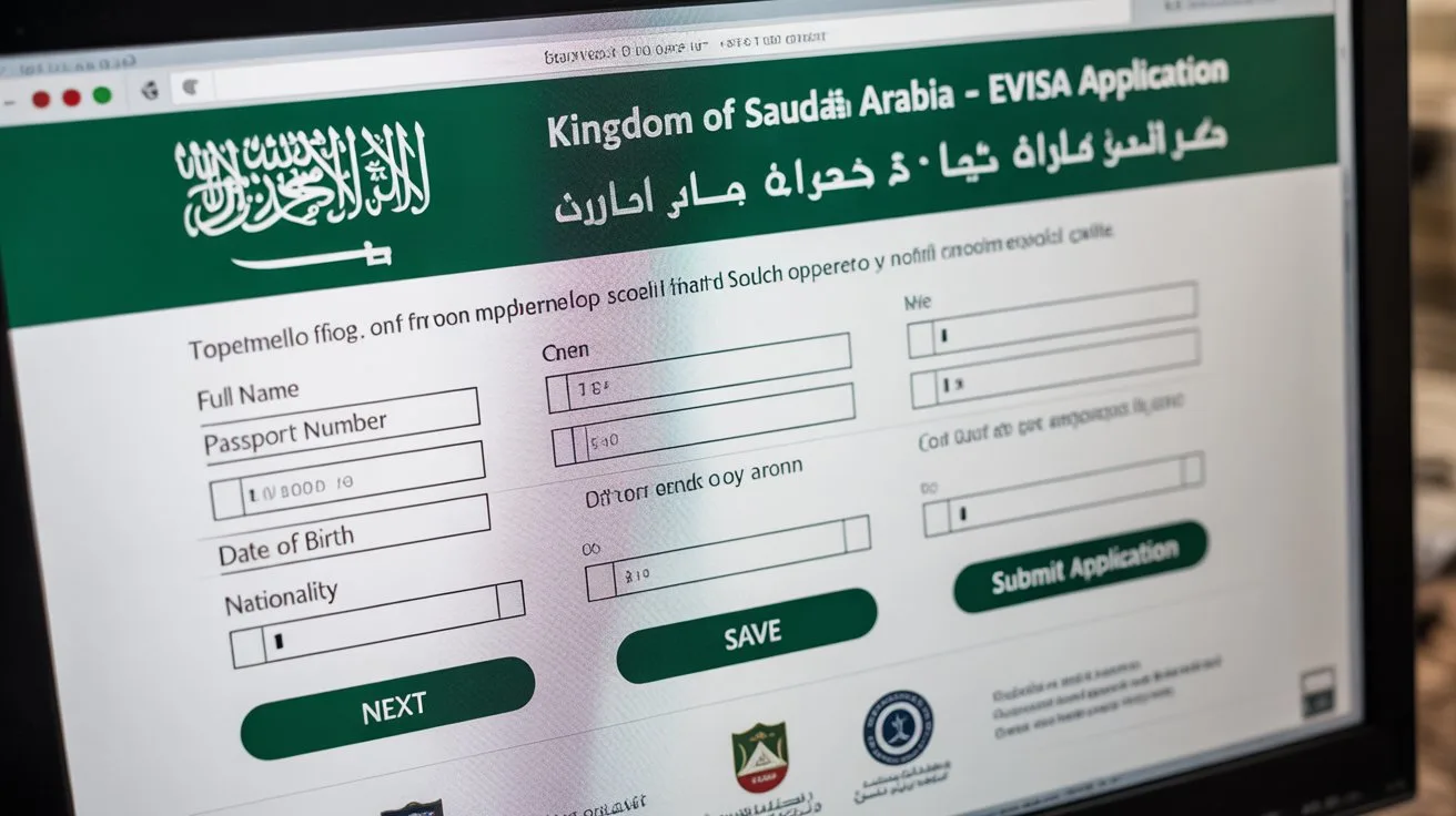 Saudi Arabia eVisa Online Form Guide