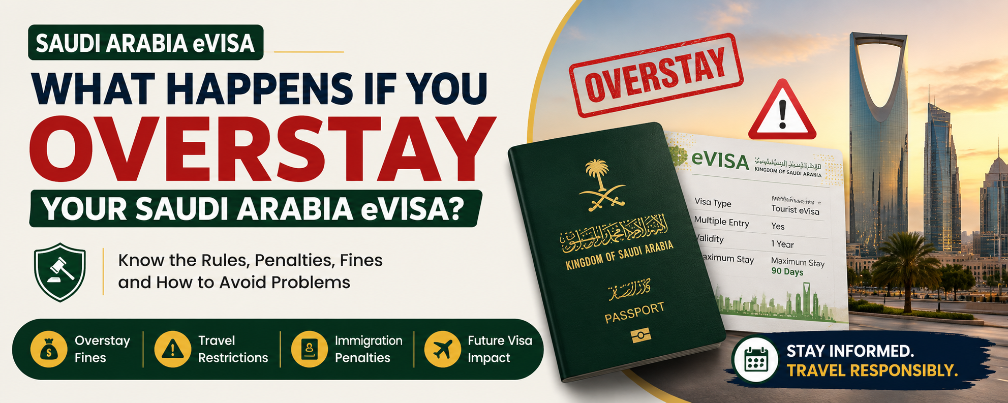 What Happens If You Overstay Your Saudi Arabia eVisa?